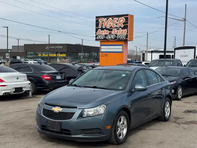 2012 Chevrolet Cruze LT TURBO, 4 CYL, ONLY 119KMS, AUTO, CERTIFI