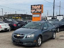 2012 Chevrolet Cruze LT TURBO, 4 CYL, ONLY 119KMS, AUTO, CERTIFI