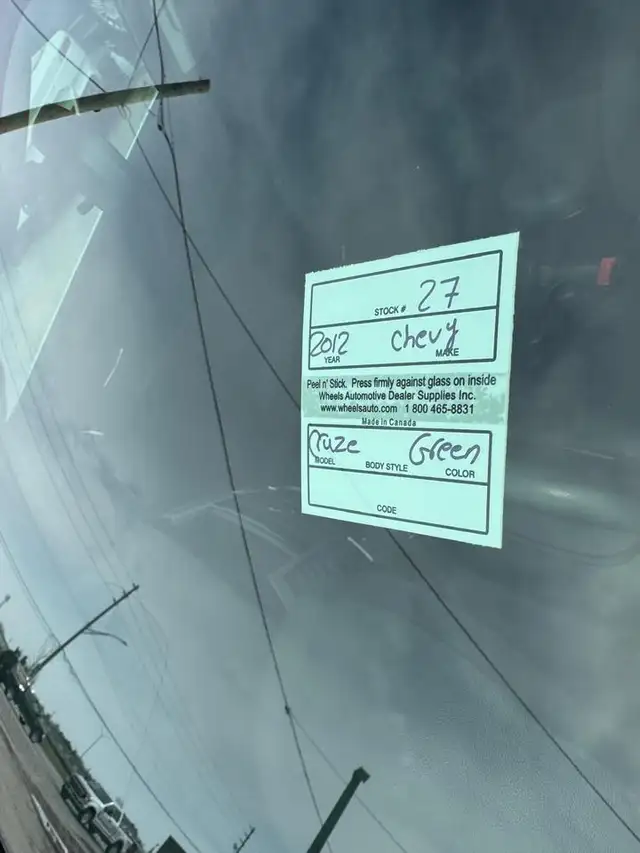 2012 Chevrolet Cruze LT TURBO, 4 CYL, ONLY 119KMS, AUTO, CERTIFI - Photo 16