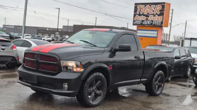 2018 RAM 1500 EXPRESS, SHORT CAB, SHORT BOX, 4X4, HEMI, 118KMS