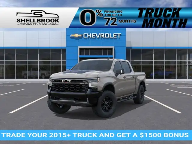 2026 Chevrolet Silverado 1500 Crew Zr2 4wd