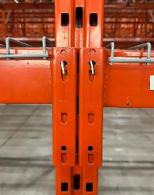 Used 8' long RediRack pallet racking beams available for sale. - Photo 3