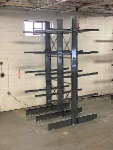 16’ tall cantilever racking in stock - quick ship ready. - Photo 2