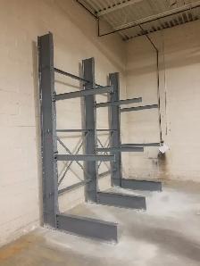 12’ tall cantilever racking in stock - quick ship ready. - Photo 2