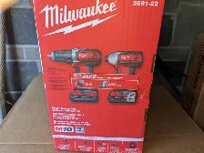 Milwaukee M18 compact 2 tool combo kit. - Photo 2