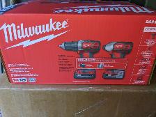 Milwaukee M18 compact 2 tool combo kit. - Photo 4
