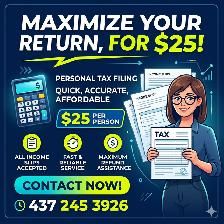 SAYOHA SYSTEMS LIMITED  FREE PERSONAL TAX FILING OFFER!