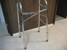 Adult Adjustable Walker with Wheels, LIKE NEW - Photo 3