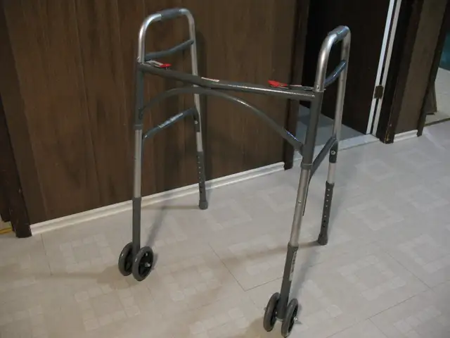 Extra Large HEAVY DUTY Walker with Front Wheels