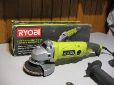 RYOBI 4 1/2 inch Corded Angle Grinder, BRAND NEW - Photo 2