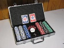 Bicycle 300 Piece Poker Set in Lockable Aluminum case, LIKE NEW - Photo 6