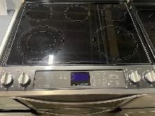 Cuisinière stainless encastrable vitrocéramique Whirlpool - Photo 2