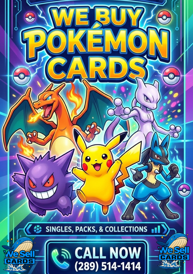 POKEMON COLLECTIONS WANTED - SEALED/SLABS/RAW - SAME DAY CASH