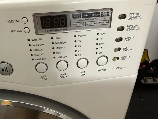 LG dryer 2-year warranty - Photo 4