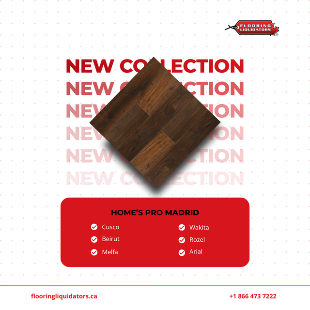 New Home’s Pro Madrid Vinyl Flooring – Stylish Wood-Look