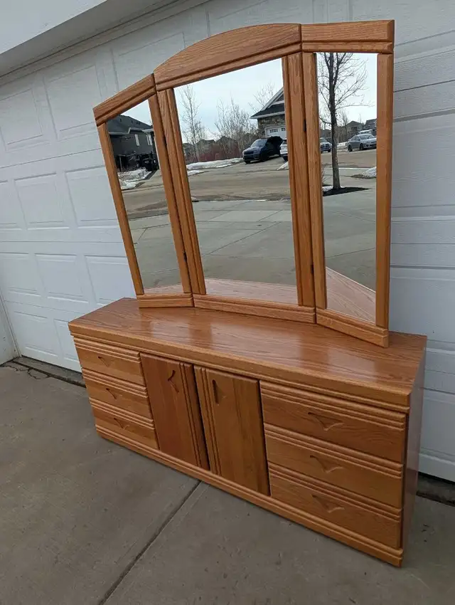 Dresser with Mirror - Can Deliver