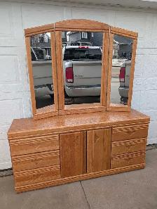 Dresser with Mirror - Can Deliver - Photo 2