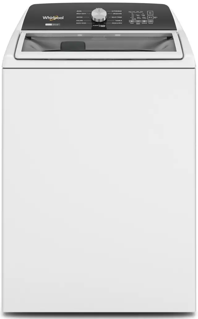 Whirlpool Top Load Washer & Dryer Pair Sale WTW5057LW, YWED5050L - Photo 2