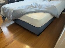 Iron / Metal Headboard Bed Set - Full Size - Photo 2