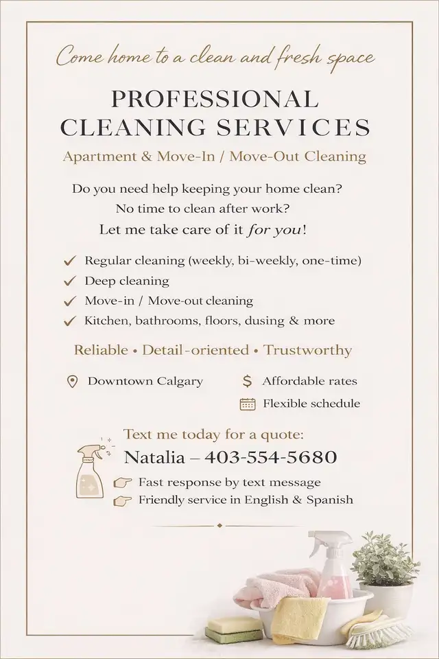 Cleaning Services Calgary