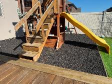 Rubber Mulch -Black Colour (landscaping ) $500 OBO – Half Price