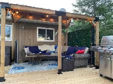 Composite and wood deck build - Photo 2