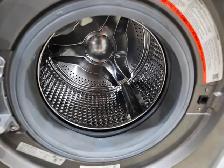 Apartment Size Samsung 24' Grey Front-Load Stackable Washer - Photo 3