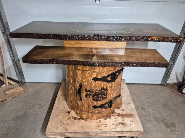 Live edge bar/coffee bar