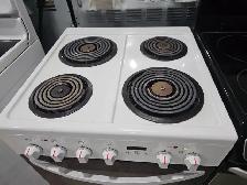 NEWER MODEL Frigidaire 24' White Slidein Electric Coil Top Stove - Photo 2