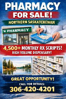 Pharmacy Business For sale