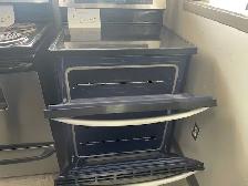 Cuisinière stainless vitrocéramique double fours LG - Photo 3