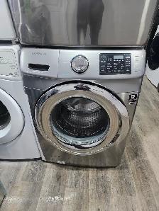 WOW Samsung 27' Stainless Steel Frontload Stackable Washer Dryer - Photo 2