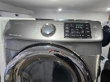 WOW Samsung 27' Stainless Steel Frontload Stackable Washer Dryer - Photo 6
