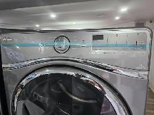AMAZING Whirlpool 27' Grey Front-Load Stackable Washer Dryer Set - Photo 6
