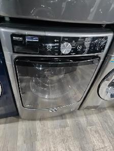 WOW! Maytag 27' Grey Front-Load Stackable Washer GAS Dryer Set - Photo 2