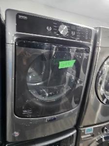 WOW! Maytag 27' Grey Front-Load Stackable Washer GAS Dryer Set - Photo 5