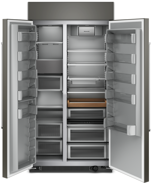 Kitchenaid Built In Refrigerator KBSN702MPA 42' Side By Side - Photo 3