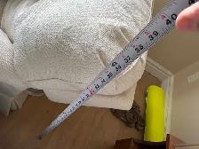 Free delivery used Cream Chaise Lounge Chair - Photo 7