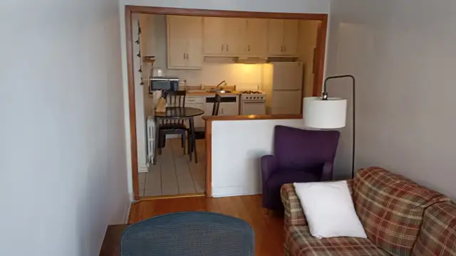 Plateau, Beau 3 ½ MEUBLÉ ou NON MEUBLÉ, chauffé, 1100 $, libre. - Photo 4