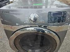 Samsung 27' Stainless Steel Front-Load Stackable Electric Dryer - Photo 2