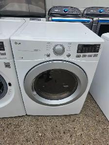 LIKE NEW LG 27' White Front-Load Stackable Washer Electric Dryer - Photo 5