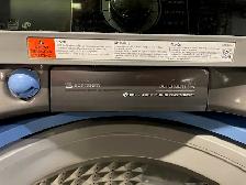 Laveuse sécheuse top load grises grande capacité Samsung - Photo 4