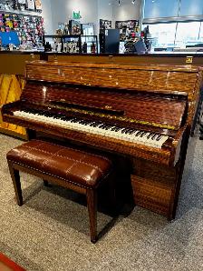 Samick Upright Piano Polished Walnut