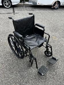 DRIVE MEDICAL WHEELCHAIR 20" DELIVERY INCLUDED