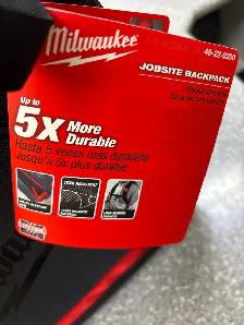 Milwaukee 48-22-8200 Jobsite Backpack New - Photo 5