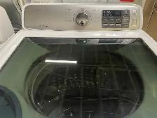 Laveuse seule top load blanche grande capacité Samsung - Photo 2