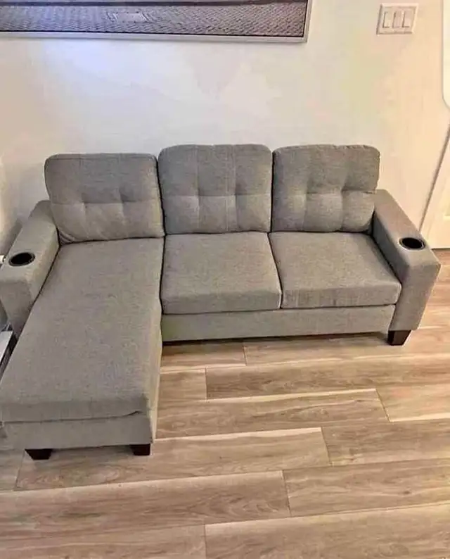New L Shaped 3 Seater Relax Sofa-Free Delivery And COD
