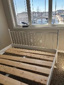IKEA QUEEN SIZE METAL BED FRAME - Photo 2