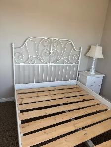 IKEA QUEEN SIZE METAL BED FRAME - Photo 3