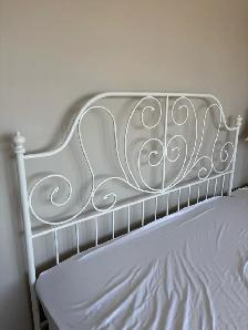 IKEA QUEEN SIZE METAL BED FRAME - Photo 5